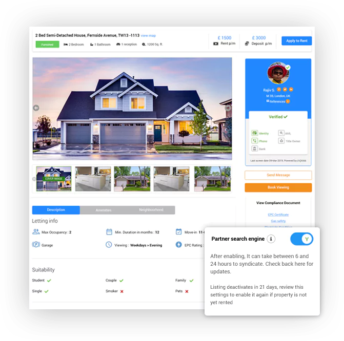 Property Listings For Landlords